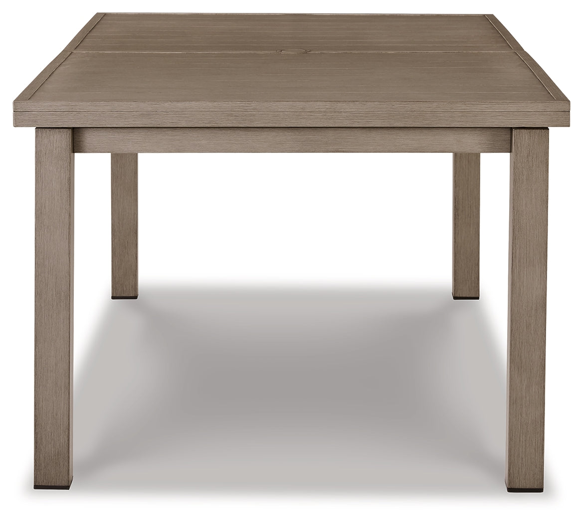 Beach Beige Front Outdoor Dining Table