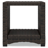 Windglow Brown Outdoor End Table