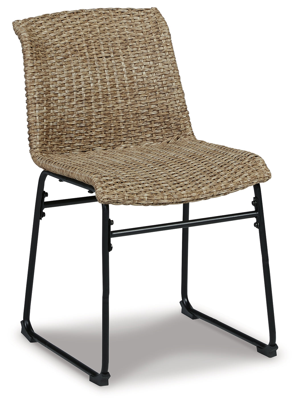 Amaris Brown/Black Outdoor Dining Chair (Set Of 2)