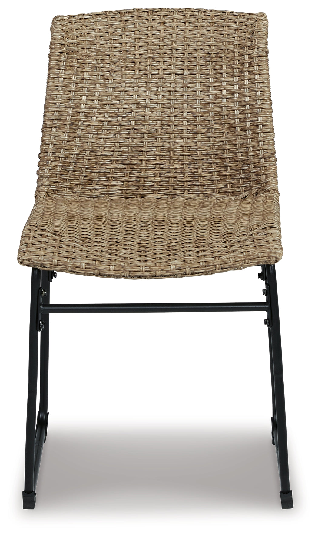 Amaris Brown/Black Outdoor Dining Chair (Set Of 2)