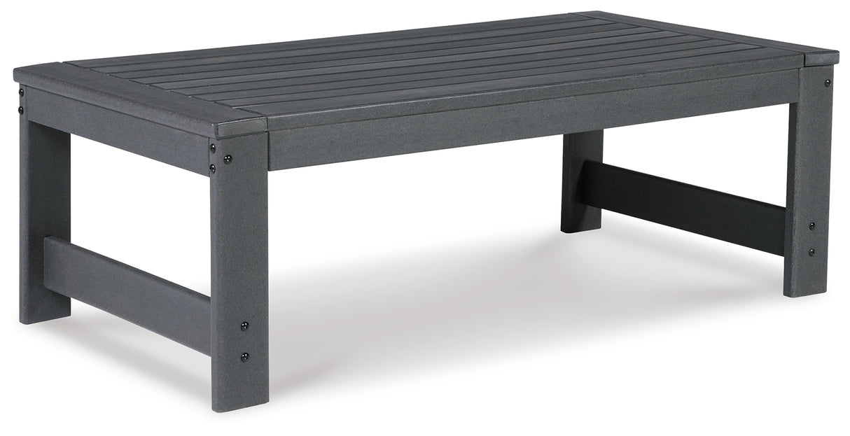 Amora Charcoal Gray Outdoor Coffee Table