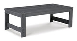 Amora Charcoal Gray Outdoor Coffee Table