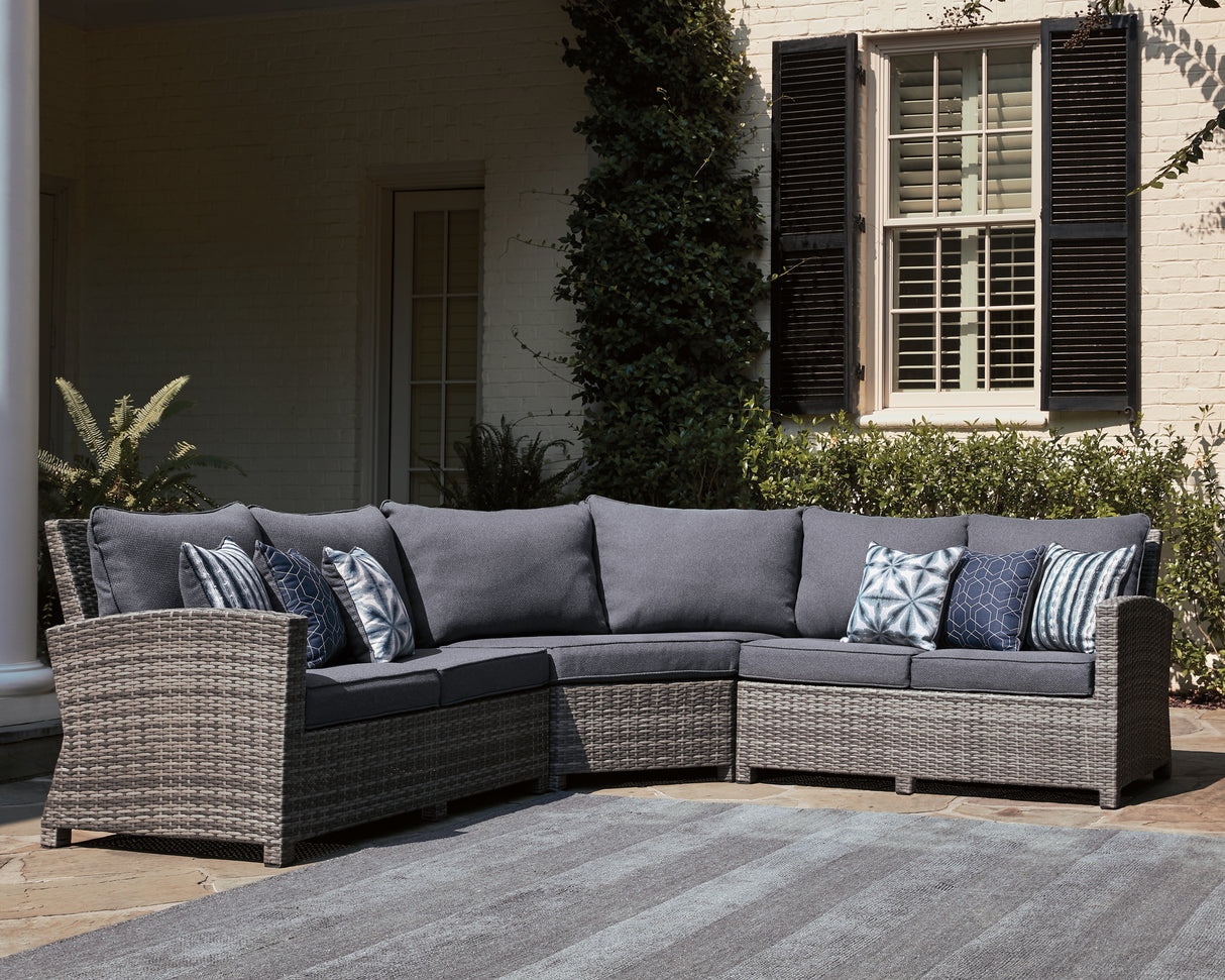 Salem Beach 3-Piece Outdoor Sectional