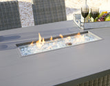 Palazzo Gray Outdoor Bar Table With Fire Pit