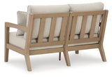 Hallow Driftwood Creek Outdoor Loveseat With Cushion