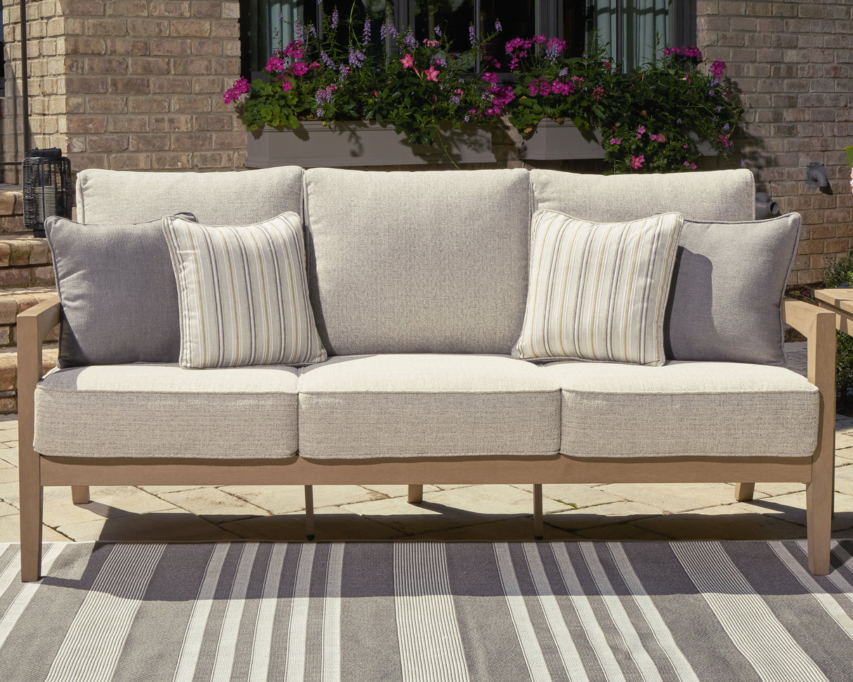 Hallow Driftwood Creek Outdoor Sofa With Cushion