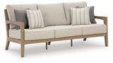 Hallow Driftwood Creek Outdoor Sofa With Cushion