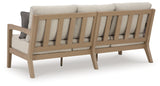 Hallow Driftwood Creek Outdoor Sofa With Cushion