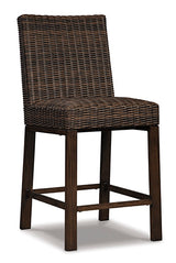 Paradise Medium Brown Trail Bar Stool (Set Of 2)