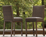 Paradise Medium Brown Trail Bar Stool (Set Of 2)