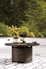 Paradise Medium Brown Trail Fire Pit Table