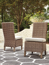 Beachcroft Beige Side Chair With Cushion (Set Of 2)