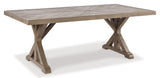 Beachcroft Outdoor Dining Table with 4 Chairs and Bench