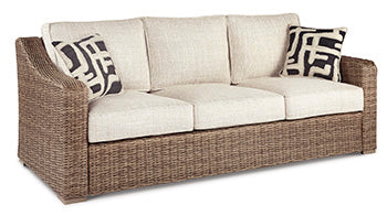 Beachcroft Beige Sofa With Cushion