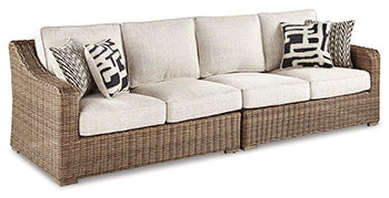 Beachcroft Beige Left-Arm Facing Loveseat/Right-Arm Facing Loveseat