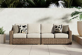 Beachcroft Beige Left-Arm Facing Loveseat/Right-Arm Facing Loveseat