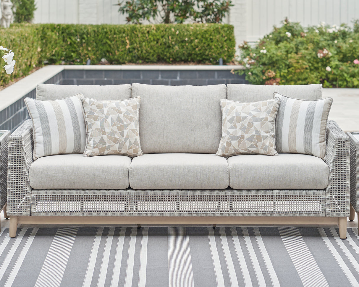 Seton Gray Creek Outdoor Sofa With Cushion