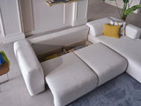 Picasso Sectional (Oscar White) 5 Pieces