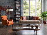 Piero Wingchair (Hande Orange) 1 Piece