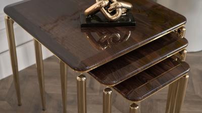 Plaza Nesting Table (Plaza  Walnut)