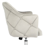 Pearl Tufted Vanity Chair