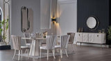 Plaza Dining Table (Ivory)