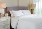 Ryter White Twin Coverlet Set