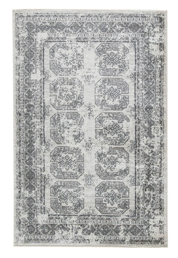 Jirou Cream/Gray 5' X 7'6" Rug