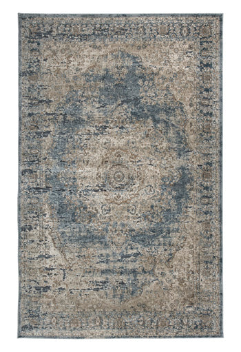 South Blue/Beige 5' X 7' Rug