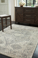 Precia Gray/Cream 7'10" X 10'6" Rug