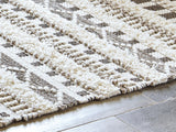 Karalee Ivory/Brown 5' X 7' Rug