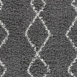 Maysel Charcoal/White 7'10" X 9'10" Rug