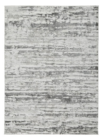 Bryna Ivory/Gray 5'3" X 7'3" Rug