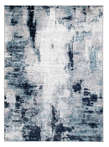 Leonelle White/Blue/Gray 7'10" X 10' Rug