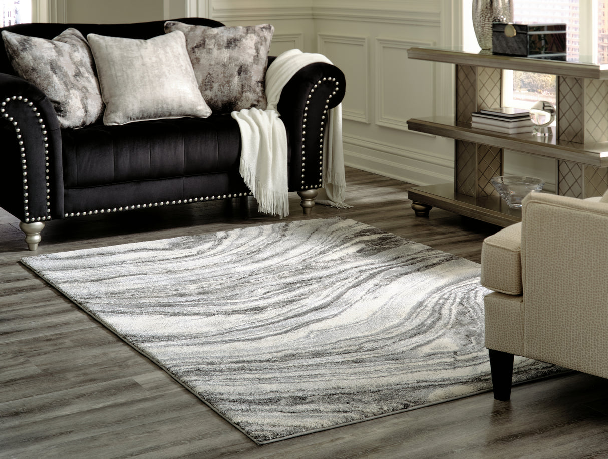 Wysdale Ivory/Gray 7'10" X 10'3" Rug