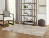 Leaford Taupe/Brown/Gray 7'8" X 10' Rug