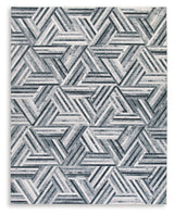 Adalock Gray/Cream 7'10" X 10' Rug