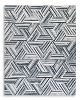 Adalock Gray/Cream 7'10" X 10' Rug