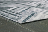 Adalock Gray/Cream 7'10" X 10' Rug