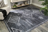 Arloman Black/Cream/Gray 7'5" X 9'6" Rug