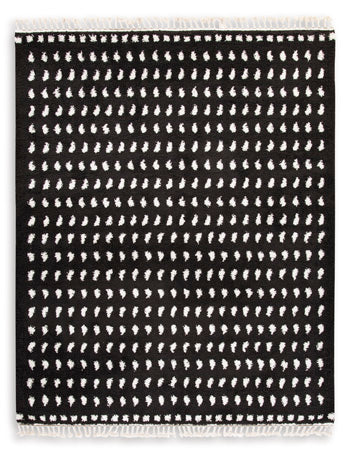 Minston Black/White 8' X 10' Rug