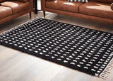 Minston Black/White 8' X 10' Rug