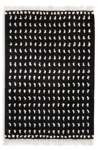 Minston Black/White 5' X 7' Rug