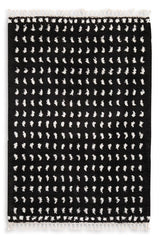 Minston Black/White 5' X 7' Rug