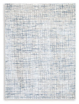 Beckfille Blue/Gray/Cream 5' X 7' Rug