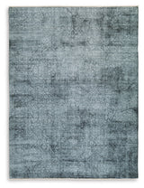 Rhysill Teal 5' X 7' Rug