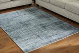 Rhysill Teal 5' X 7' Rug