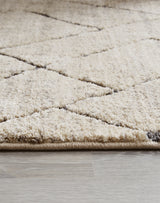 Ashbertly Gray/Cream 5' X 7'6" Rug