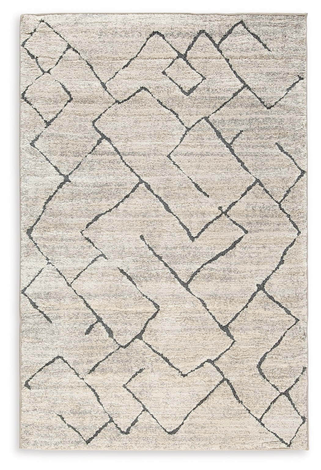 Ashbertly Gray/Cream 5' X 7'6" Rug