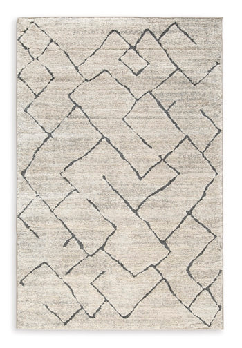 Ashbertly Gray/Cream 5' X 7'6" Rug